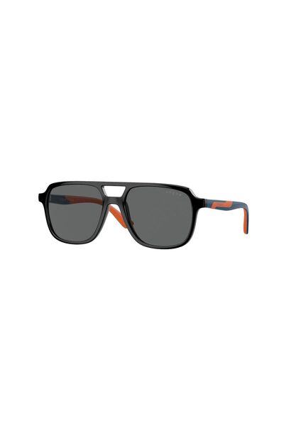Vogue VJ2024W44/8749 Unisex Çocuk Güneş Gözlüğü Siyah Kemik Çerçeve Füme Lens...