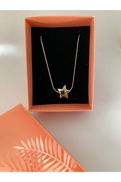 Acousticworld Balloon Star Steel Necklace - Colorfast, Gift AccessorY StYlish