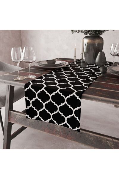 Alkan Homes Moroccan Patterned Decorative Laser Cut Runner