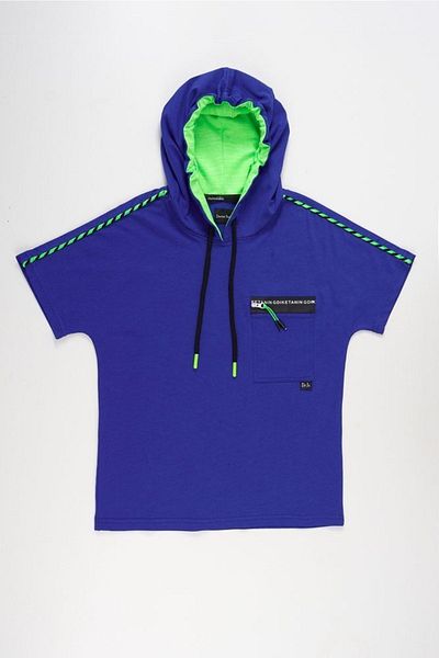 Doctor junior Tricou oversize cu glugă Saks pentru băieți
