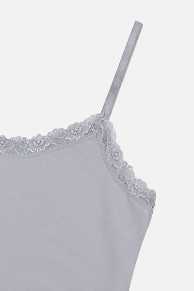 koza iç giyim Women's 2-Piece Rope Strap Lace - Athlete with Adjustment Ring