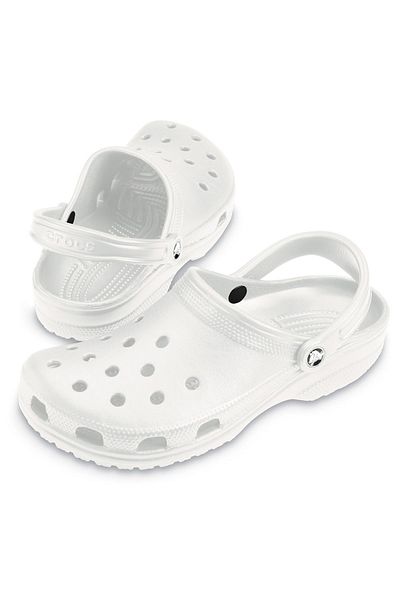 Crocs Παντόφλες Classic Unisex White Daily Style 10001_100