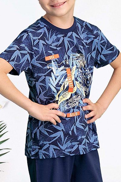 Arnetta Set bermude pentru băiat Safari Blue