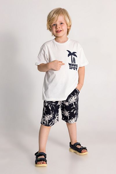 DMB BOYS & GIRLS Cotton 2-Piece Shorts Set for Boy