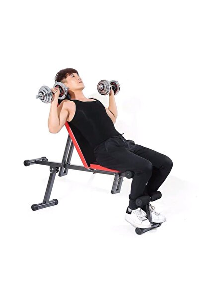 Leyaton Prime Egzersiz Mekik Ağırlık Bench Sehpası Katlanabilir Ayarlanabilir