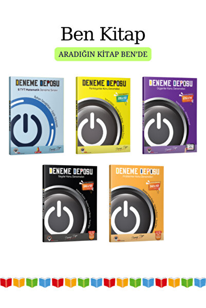 Acil Yayınları Deneme Deposu Matematik - Fonksiyonlar - Üçgenler - Sayılar - Problemler Konu Denemeleri
