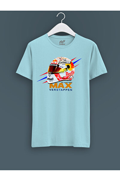 FNBX Tricou negru cu cască Max Verstappen