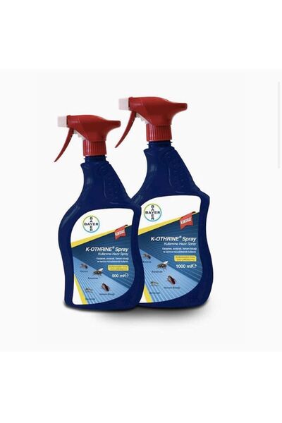 Bayer K-othrine All Haşere Sprey 1 Lt 500 ml 2'li Paket