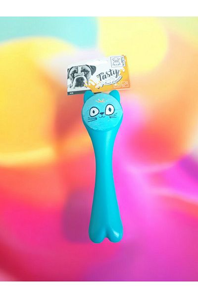PatiBeurre MPETS ROB Rubber Dog Toy with Reward Tank - Sound Dog Toy