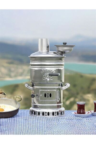 Sözenler Semaver Sobalı Ahşap Kulp 4lt Ks13 Çantalı