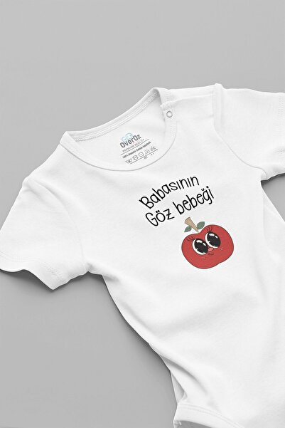 Overoz قطن عضوي - بدلة أطفال مطبوعة بنسبة 100% من Daddy's Eye Baby 5693