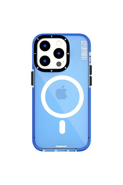 Youngkit iPhone 14 Pro Max Uyumlu Kılıf Magsafe Kablosuz Şarj Özellikli Young...