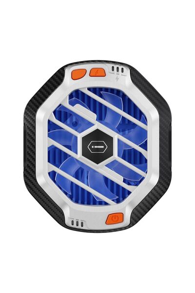WIWU Telefon Soğutucu Fan Wiwu Wi-R001 uyumlu     15W Magsafe Şarj Özellikli ...