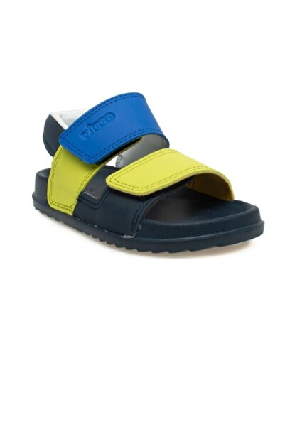 Vicco صندل Krixi Kids ملون بشريط فيلكرو فايلون خفيف الوزن 321.23Y.252