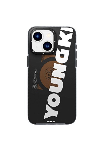Youngkit iPhone 15 Kılıf Magsafe Şarj Özellikli Youngkit Binfen Serisi Yazı T...