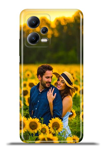 cupcase Xiaomi Redmi Note 12 Pro 5g Silikon Esnek Kapak Kamera Koruma Kişiye Özel Fotoğraf Baskılı