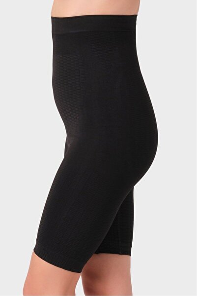 OXVİN 1 Size Slimming Relaxing Push-up Effect Massage Corset - Black