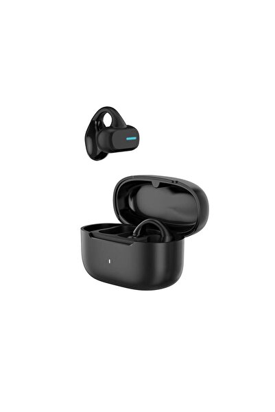 WIWU Kulak İçi Tasarımlı Bluetooth Kulaklık Wiwu O200 Openbuds TWS Wireless 5.3 Siyah