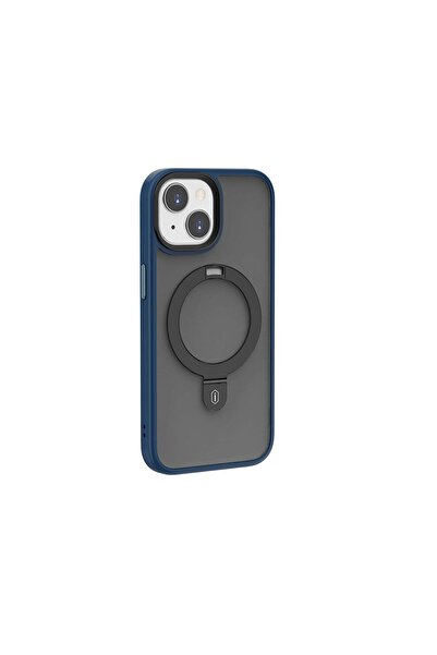 WIWU iPhone 15 Plus Uyumlu Kılıf Wiwu ZMM-010 Magsafe Şarj Özellikli Mat Arka...