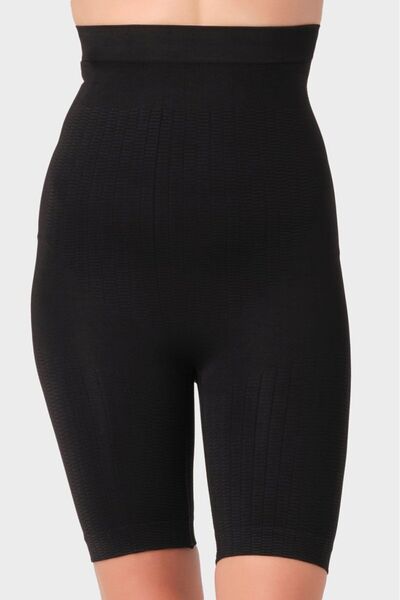 OXVİN 1 Size Slimming Relaxing Push-up Effect Massage Corset - Black