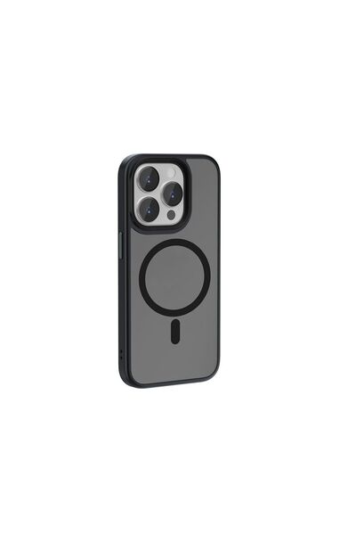 WIWU iPhone 15 Pro Uyumlu Kılıf Wiwu FGG-011 Magsafe Şarj Özellikli Kamera Ko...