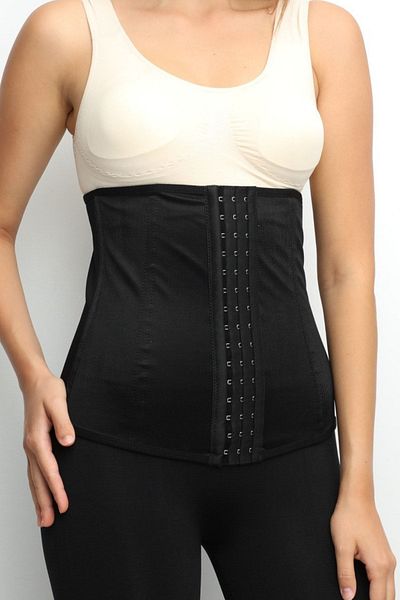 AVENNİES Strapless Latex Corset Instantly Slimming 2 Sizes Postpartum Anti-Sagging Waist and Belly Firming