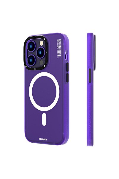 Youngkit Iphone 14 Pro Max Kılıf Magsafe Şarj Özellikli Colored Sand Serisi Kapak