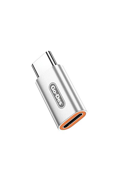 Go-Des Lightning to Type-C Şarj ve Ses Destekli Dönüştürücü 120W Go Des GD-CT063
