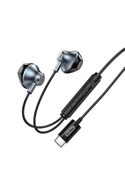 Go-Des Type-C Kulakiçi Metal Kulaklık Go Des GD-EP216 Kablolu Kulaklık