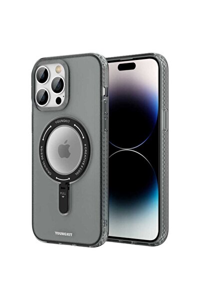 Youngkit iPhone 13 Pro Uyumlu Kılıf Magsafe Şarj Özellikli Youngkit Rock Seri...