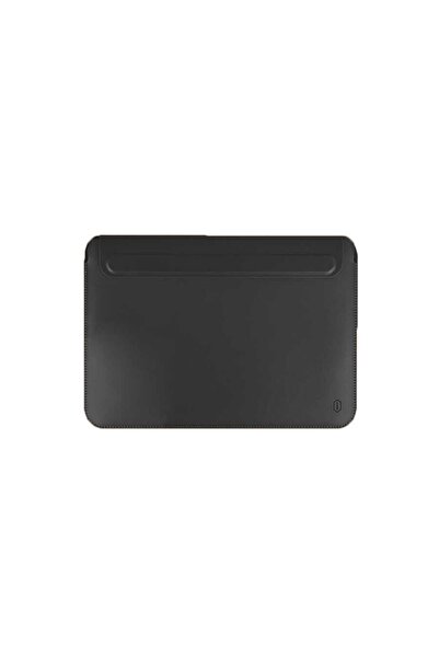 WIWU Macbook Pro 14.2 2023 A2779 Uyumlu Skin Pro Çanta & Stand & Kılıf Pu Deri Mıknatıslı Kılıf