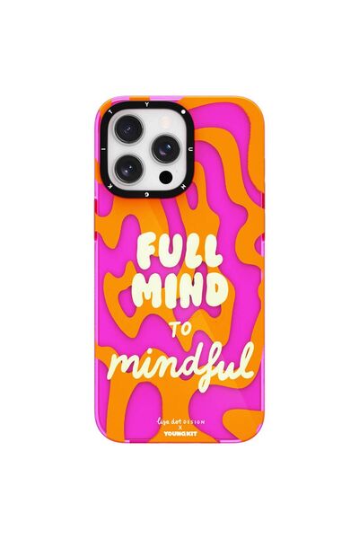 Youngkit iPhone 14 Pro Uyumlu Kılıf Yazı Desenli Youngkit Mindfulness Serisi ...