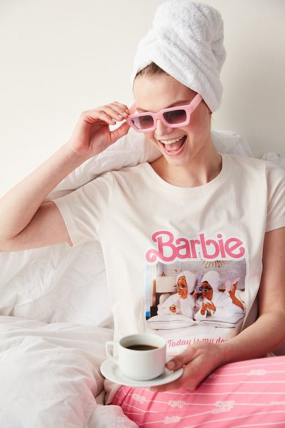 Penti Barbie Multicolored Pants Pajama Set