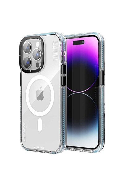 Youngkit Iphone 13 Pro Uyumlu Kılıf Magsafe Şarj Özellikli Exquisite Serisi Kapak