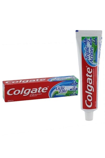 Güntem معجون أسنان كولجيت تأثير ثلاثي 100 مل