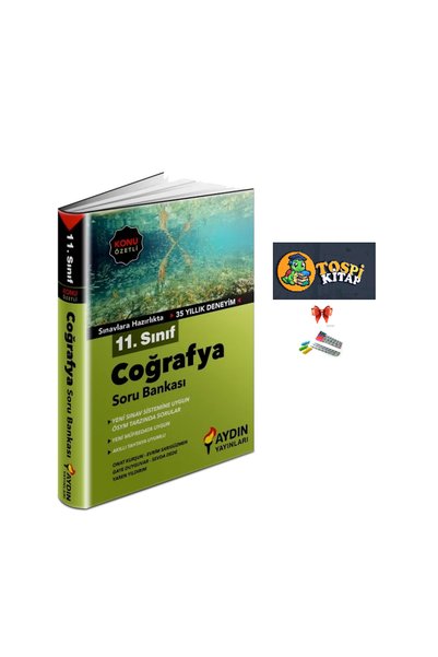 Miray Yayınları 11. Sınıf Coğrafya Konu Özetli Soru Bankası