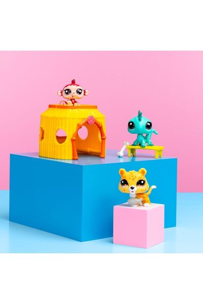 Littlest Pet Shop LPS Minişler Littlest Pet Shop Orman Temalı 3'lü Figür Seti