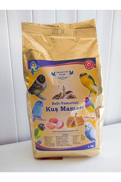 Beautıful Food Ballı-yumurtalı Kuş Maması 1 Kg.