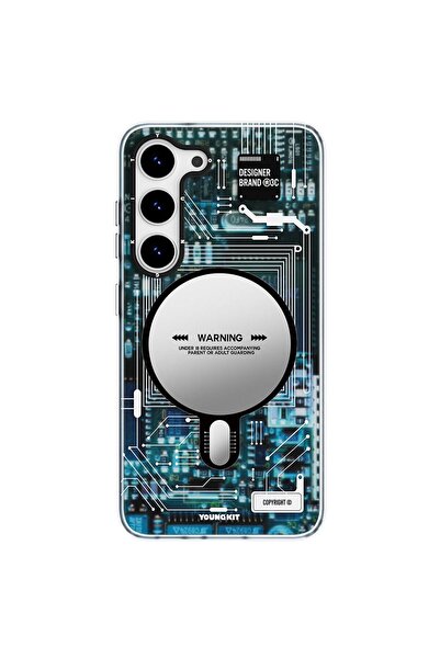 Youngkit Galaxy S23 Uyumlu Kılıf Magsafe Şarj Özellikli YoungKit Technology S...
