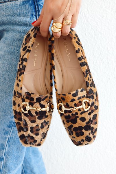 POLKA STORE Manifest Blunt Toe Talpă Plată Cataramă Mocasin Loafer Balerina P...