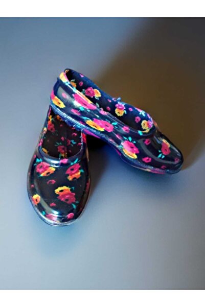 Emek Çocuk Sosyete Çiçekli Köy Lastik Ayakkabı