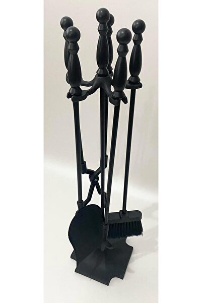 beyaz şömine Şömine Dörtlü Şömine Maşa Takımı