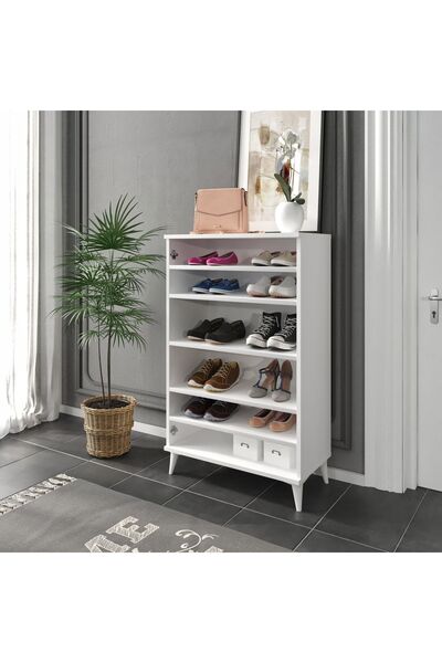 Baby Darling Fuga 6 Bölmeli Ayakkabılık %100 Mdf