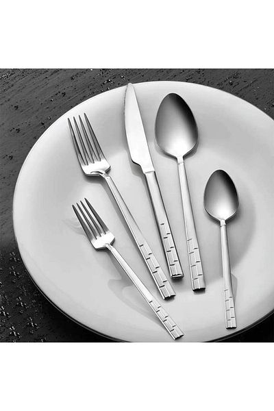 Aslan Milano 72 Piece Fork-spoon-knife Set (PER 12 PEOPLE)