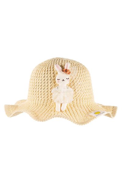 MİNİKO KİDS Kitty 24720-03 Bebé Figured Straw Hat