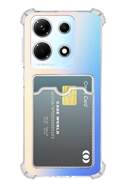 CaseWorld İnfinix Note 30 Kapak Kamera Korumalı Kartlıklı Darbe Emici Özellik...