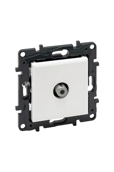 Legrand Raventi White TV Socket - F Type768125