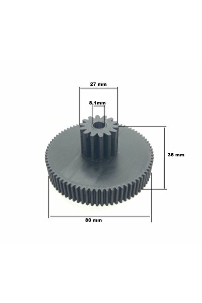 SÜPÜRGE ATÖLYESİ Sinbo Shb-3108 Uyumlu Kıyma Makinesi Orta Dişlisi