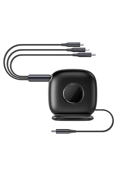 WIWU 3in1 Hızlı Şarj Kablosu Wiwu Wi-C012 Masaüstü Düzenleyici Type-C to Type...