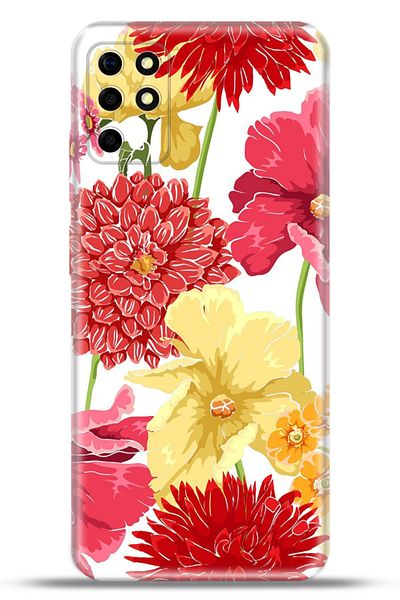 cupcase Reeder S19 Max Case Flexible Silicone Camera Protection 4K Patterned Design - Chrysanthemum